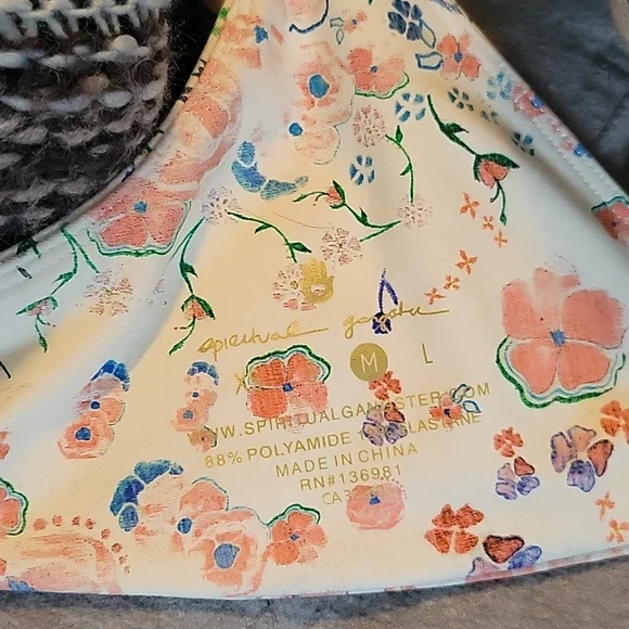 Spiritual Gangster Floral Unity Bralette - Picture 6 of 8